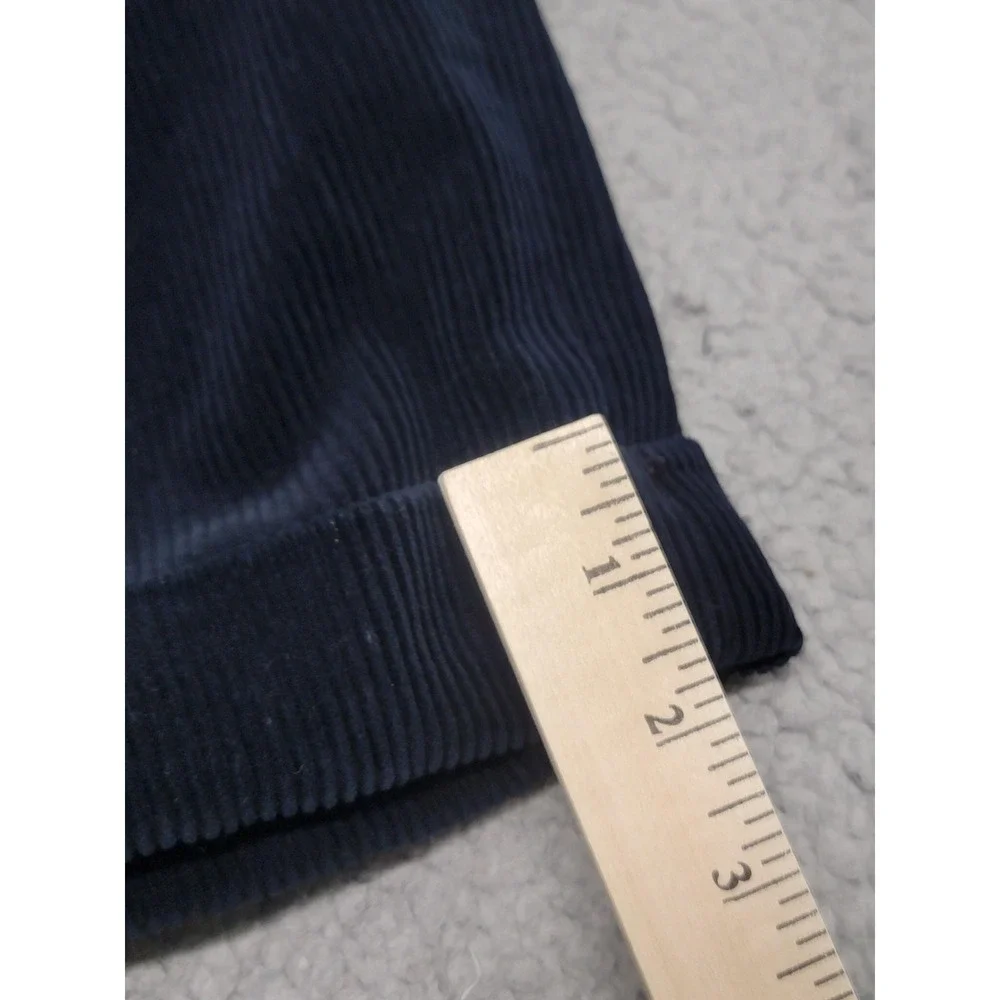 Polo Ralph‎ Lauren Pants Mens 38x32 (Fits 35x30) Navy Corduroy Classic Cuffed